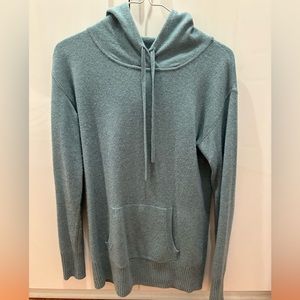J. Crew Blue Cowl Neck Sweater